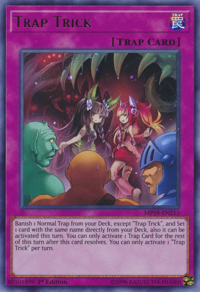 Trap Trick - MP19-EN213 - Ultra Rare - 1st Edition available at 401 Games Canada