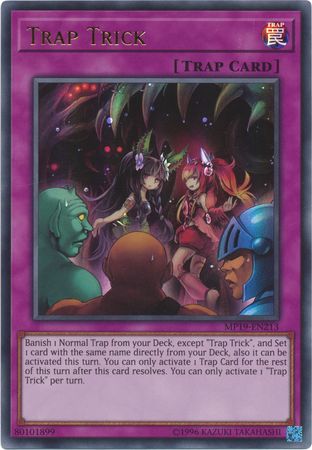 Trap Trick - MP19-EN213 - Ultra Rare - Unlimited available at 401 Games Canada