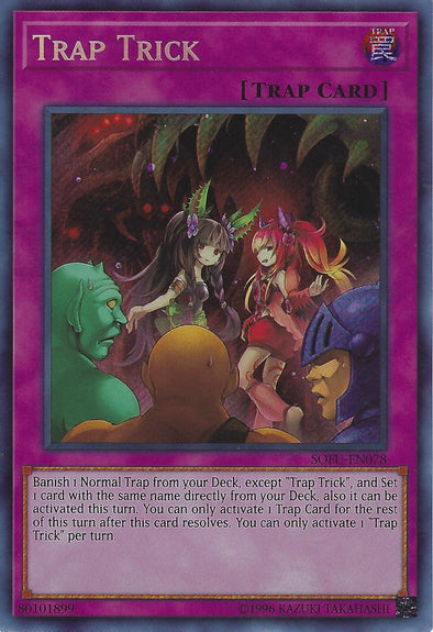 Trap Trick - SOFU-EN078 - Secret Rare - Unlimited available at 401 Games Canada