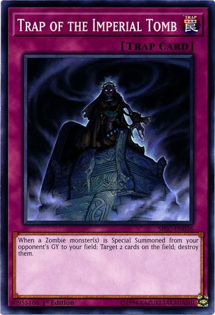 Trap of the Imperial Tomb - SR07-EN036 - Common - 1st Edition available at 401 Games Canada