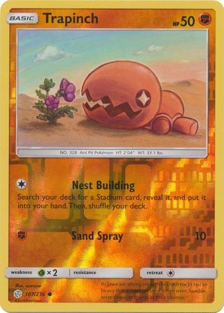 Trapinch - 107/236 - Common - Reverse Holo available at 401 Games Canada