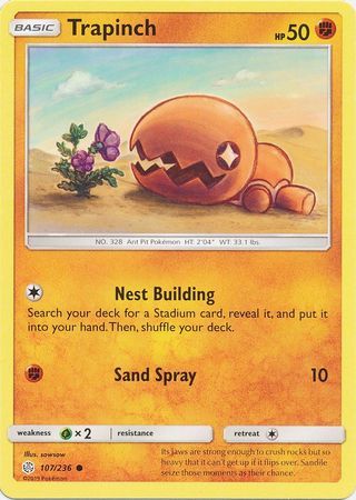 Trapinch - 107/236 - Common available at 401 Games Canada