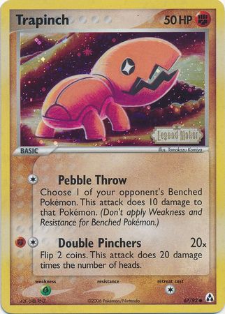 Trapinch - 67/92 - Common - Reverse Holo available at 401 Games Canada