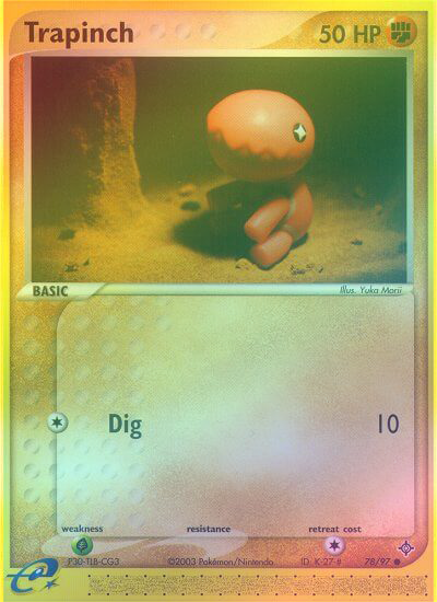 Trapinch - 78/97 - Common - Reverse Holo available at 401 Games Canada