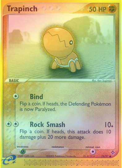 Trapinch - 79/97 - Common - Reverse Holo available at 401 Games Canada