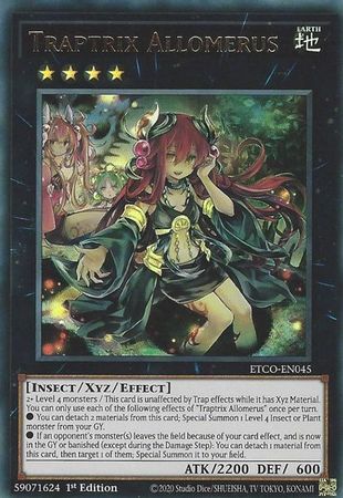 Traptrix Allomerus - ETCO-EN045 - Ultra Rare - 1st Edition available at 401 Games Canada