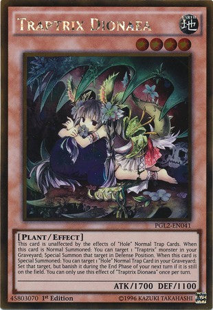 Traptrix Dionaea - PGL2-EN041 - Gold Rare - 1st Edition available at 401 Games Canada