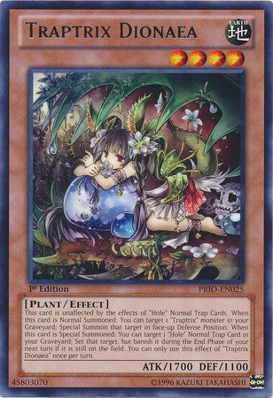 Traptrix Dionaea - PRIO-EN025 - Rare - 1st Edition available at 401 Games Canada