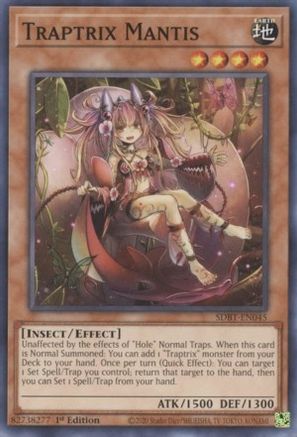 Traptrix Mantis - SDBT-EN045 - Common - 1st Edition available at 401 Games Canada