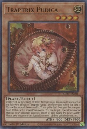 Traptrix Pudica - SDBT-EN001 - Ultra Rare - 1st Edition available at 401 Games Canada