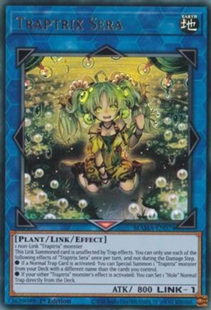 Traptrix Sera - MAMA-EN074 - Ultra Rare - 1st Edition available at 401 Games Canada