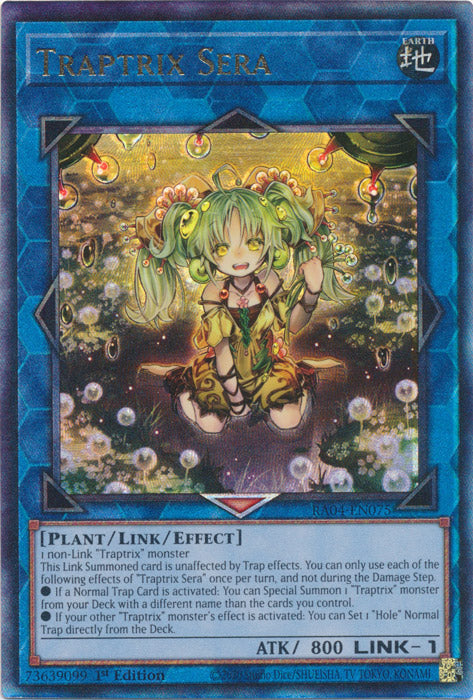 Traptrix Sera (PUR) - RA04-EN075 - Prismatic Ultimate Rare - 1st Edition