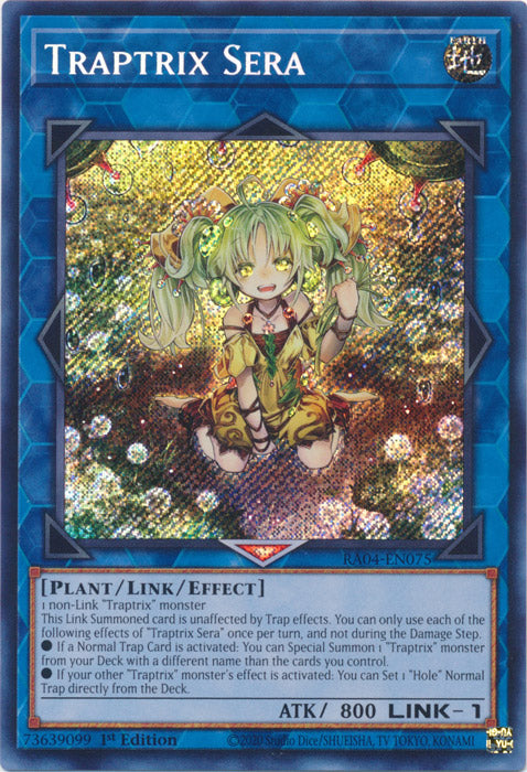 Traptrix Sera (Secret Rare) - RA04-EN075 - Secret Rare - 1st Edition