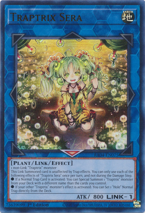 Traptrix Sera (UR) - RA04-EN075 - Ultra Rare - 1st Edition