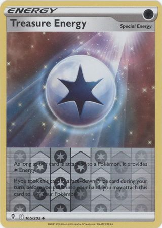 Treasure Energy - 165/203 - Uncommon - Reverse Holo available at 401 Games Canada