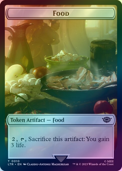 Food (010) // Orc Army (006) Token (Foil) (TLTR)