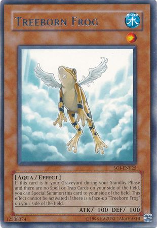 Treeborn Frog - SOI-EN025 - Rare - Unlimited available at 401 Games Canada