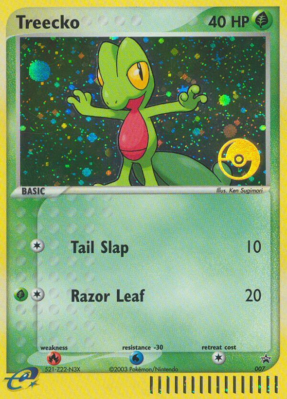 Treecko - 007 - Holo Promo (Euro Tournament Stamped) available at 401 Games Canada