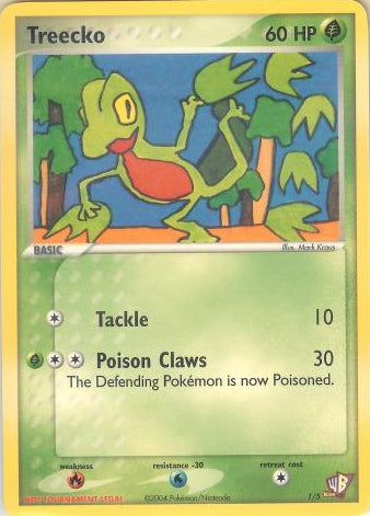 Treecko - 1/5 - Creator Pack Promo available at 401 Games Canada