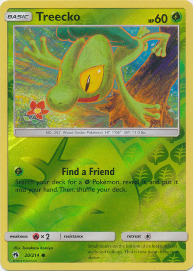 Treecko - 20/214 - Reverse Foil available at 401 Games Canada