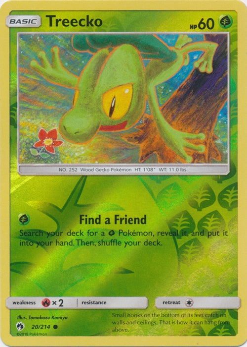 Treecko - 20/214 - Reverse Foil available at 401 Games Canada