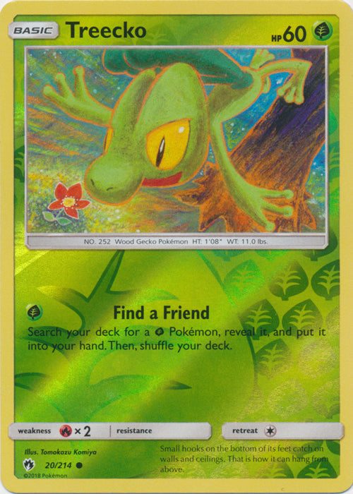 Treecko - 20/214 - Common - Reverse Holo available at 401 Games Canada