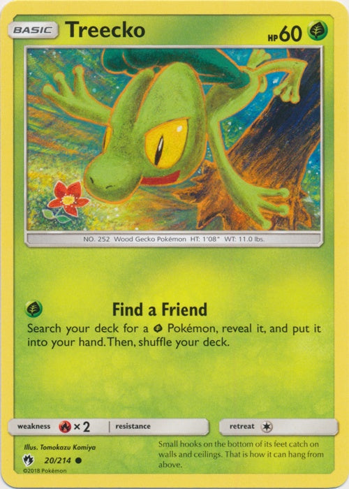 Treecko - 20/214 - Common available at 401 Games Canada