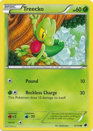 Treecko - 6/116 - Common available at 401 Games Canada