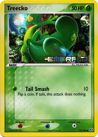 Treecko - 70/106 - Common - Reverse Holo available at 401 Games Canada