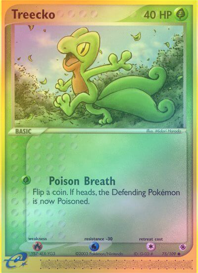 Treecko - 75/109 - Common - Reverse Holo available at 401 Games Canada