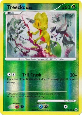 Treecko - 78/99 - Common - Reverse Holo available at 401 Games Canada