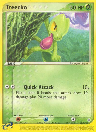 Treecko - 80/97 - Common available at 401 Games Canada