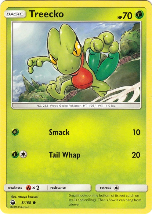 Treecko - 8/168 - Common available at 401 Games Canada