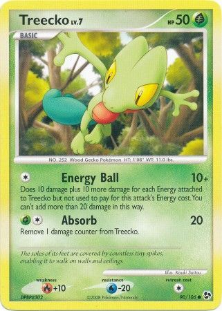 Treecko - 90/106 - Common available at 401 Games Canada