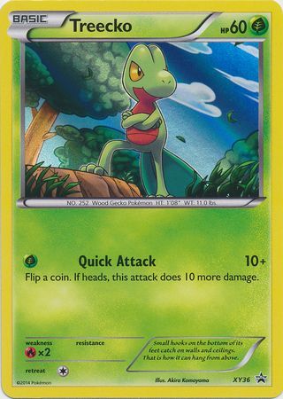 Treecko - XY36 - Holo Promo available at 401 Games Canada