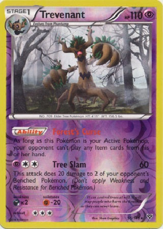 Trevenant - 55/146 - Holo Rare - Reverse Holo available at 401 Games Canada