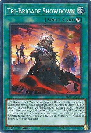 Tri-Brigade Showdown - DABL-EN055 - Common - 1st Edition available at 401 Games Canada