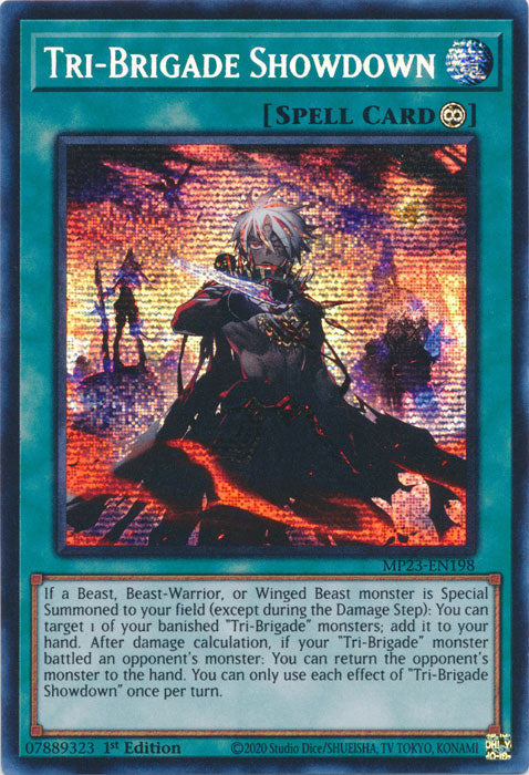 Tri-Brigade Showdown - MP23-EN198 - Prismatic Secret Rare - 1st Edition available at 401 Games Canada