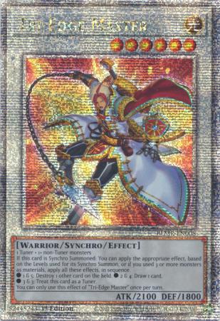 Tri-Edge Master - BLMR-EN008 - Quarter Century Secret Rare - 1st Edition available at 401 Games Canada