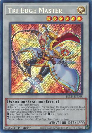 Tri-Edge Master - BLMR-EN008 - Secret Rare - 1st Edition available at 401 Games Canada