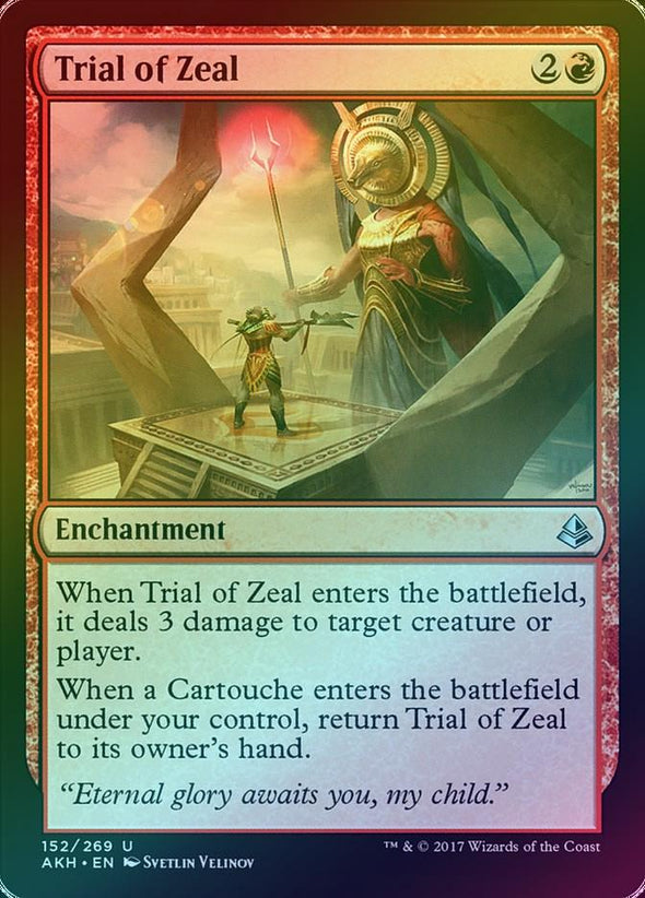 Trial of Zeal (Foil) (AKH) available at 401 Games Canada
