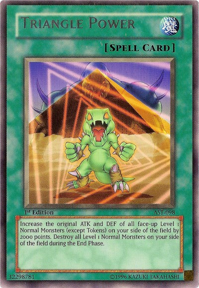 Triangle Power - AST-098 - Rare - 1st Edition available at 401 Games Canada
