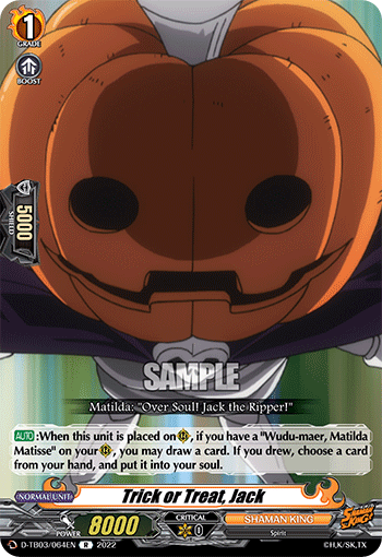 Trick or Treat, Jack - D-TB03/064 - Rare available at 401 Games Canada