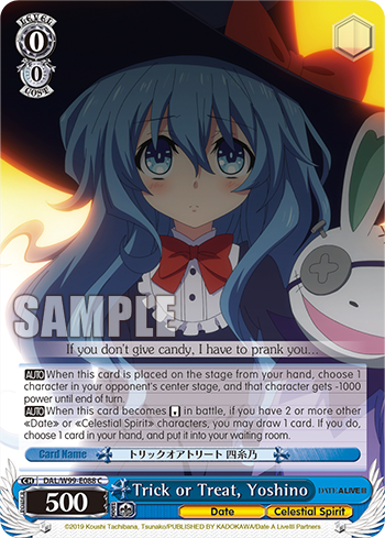 Trick or Treat, Yoshino - DAL/W99-E088 - Common available at 401 Games Canada