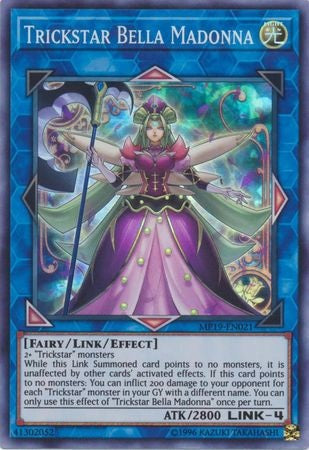 Trickstar Bella Madonna - MP19-EN021 - Super Rare - Unlimited available at 401 Games Canada