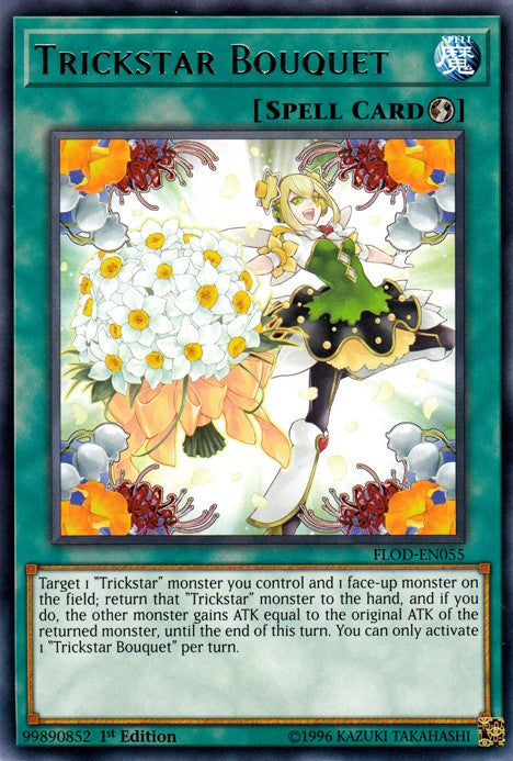 Trickstar Bouquet - FLOD-EN055 - Rare - 1st Edition available at 401 Games Canada