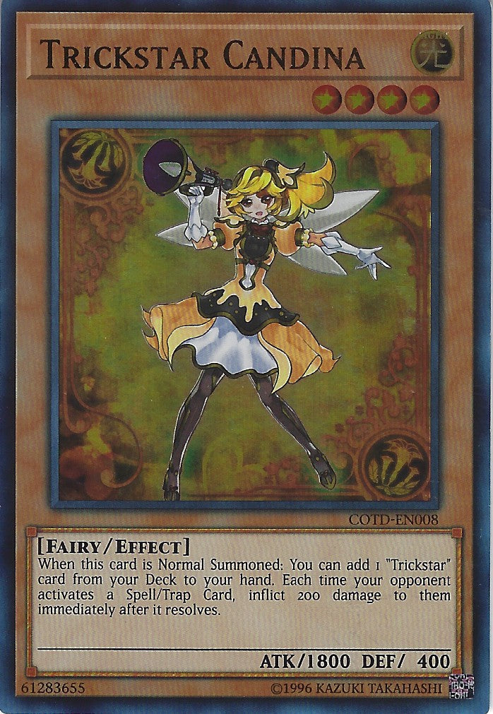 401 Games Canada - Trickstar Candina - COTD-EN008 - Ultra Rare