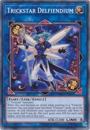 Trickstar Delfiendium - MP19-EN023 - Common - Unlimited available at 401 Games Canada