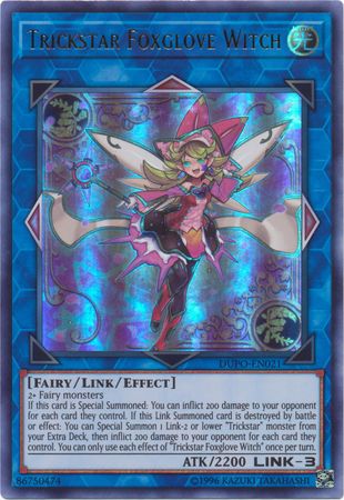 Trickstar Foxglove Witch - DUPO-EN021 - Ultra Rare - Unlimited available at 401 Games Canada