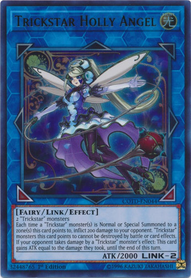 Trickstar Holly Angel - COTD-EN044 - Ultra Rare - 1st Edition available at 401 Games Canada